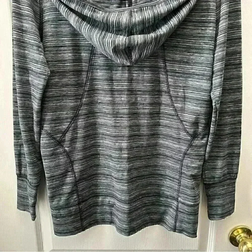 Champion Active Gym Hoodie Pullover Workout Top Athletic Black Grey SpaceDye XS - Picture 11 of 16